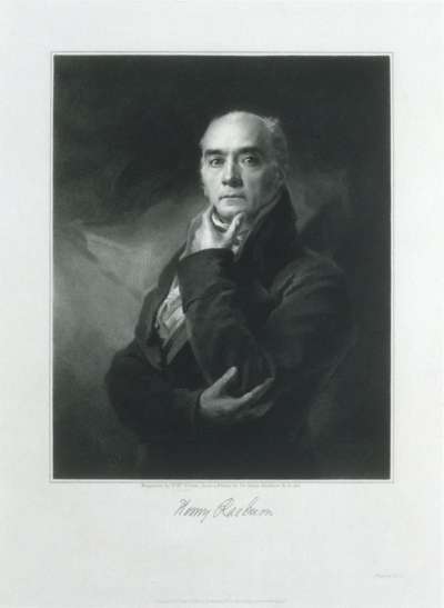 Image of Henry Raeburn (1756-1823) portrait painter: self portrait