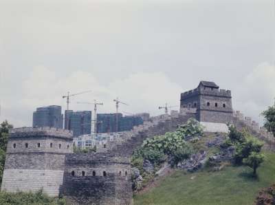 Image of The Great Wall of China, Splendid China, Shenzhen, China 2003