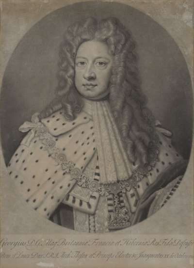 Image of King George I (1660-1727) Reigned 1714-1727