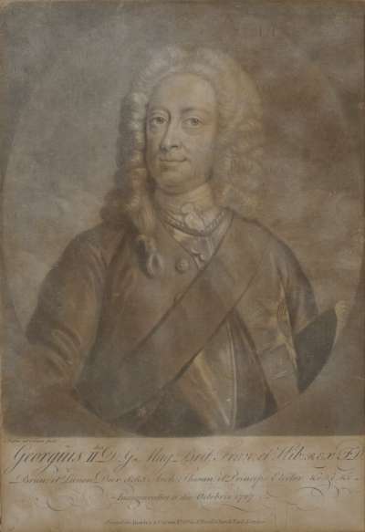 Image of King George II (1683-1760) Reigned 1727-1760