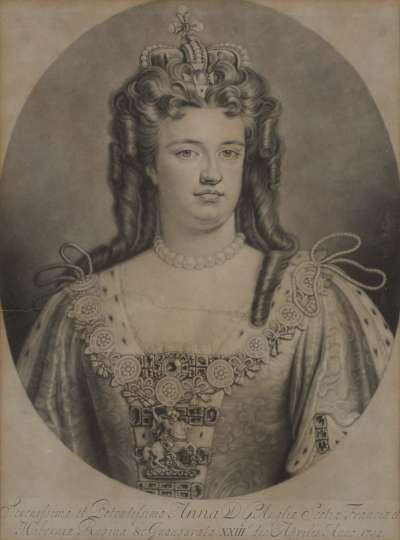 Image of Queen Anne (1665-1714) Reigned 1702-1714