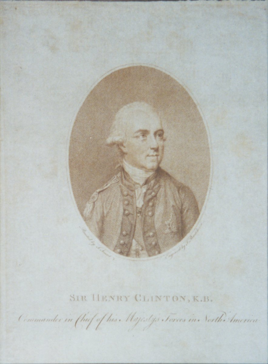 Image of Sir Henry Clinton (1730-1795) politician and army officer; Governor of Gibraltar 1794