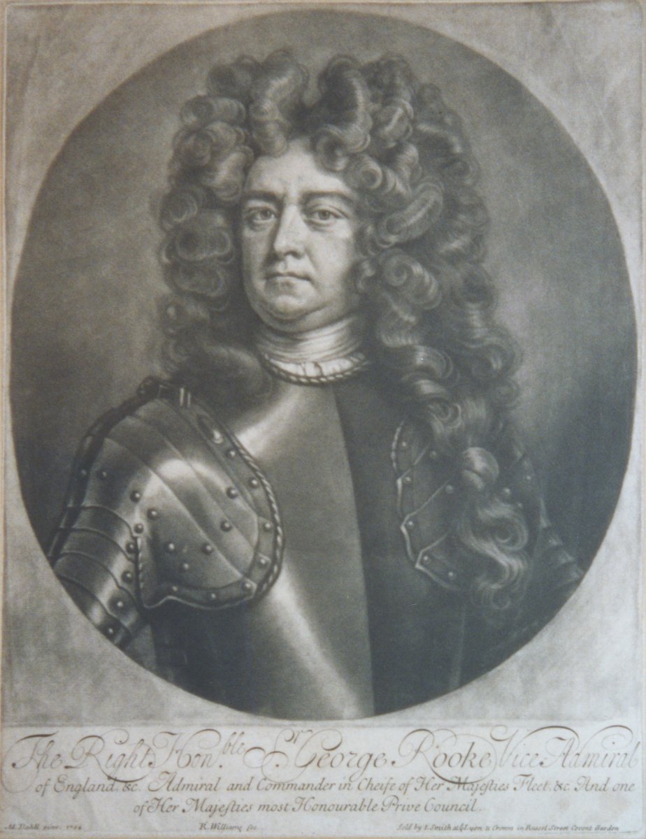 Image of Sir George Rooke (c.1650-1709) Admiral of the Fleet