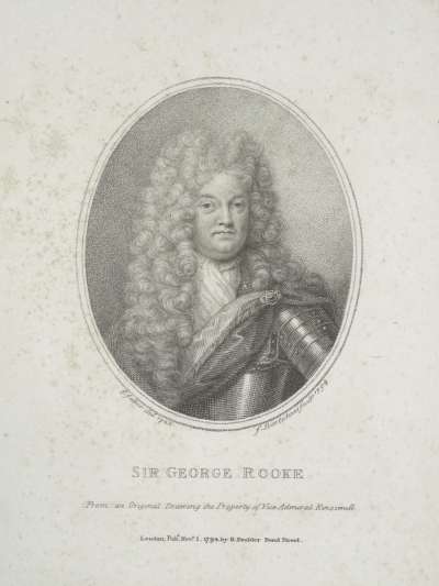 Image of Sir George Rooke (c.1650-1709) Admiral of the Fleet