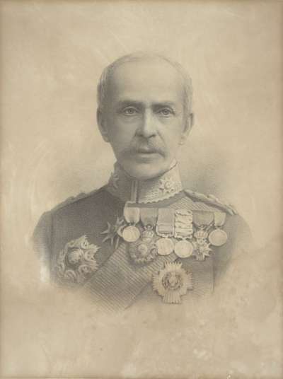 Image of Sir Arthur Edward Hardinge (1828-1892) general; Governor of Gibraltar 1886-90