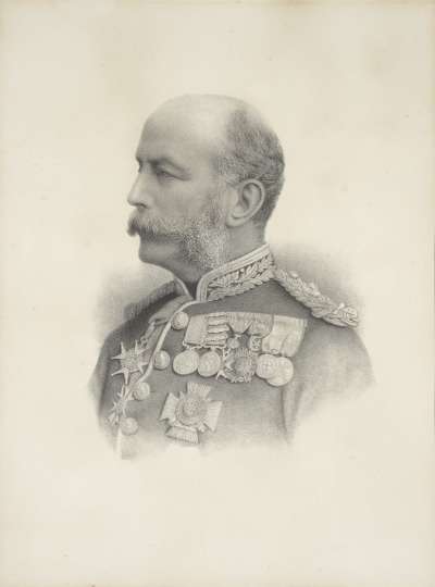 Image of Sir Leicester Smyth (formerly Curzon-Howe) (1829-1891) General; Governor of Gibraltar 1890-1