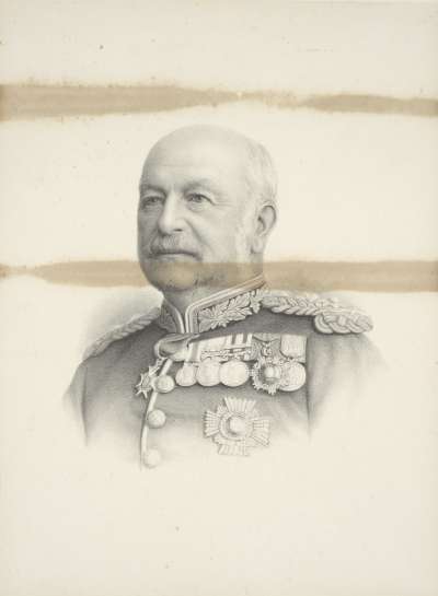 Image of Sir Lothian Nicholson (1827-1893) army officer; Governor of Gibraltar 1891-1893