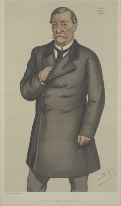 Image of Robert Cornelis Napier, 1st Baron Napier of Magdala (1810-1890) Field Marshal; Governor of Gibraltar 1876-83