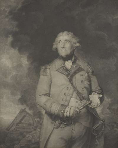 Image of George Augustus Eliott, 1st Baron Heathfield of Gibraltar (1717-1790) General; Defender of Gibraltar; Governor of Gibraltar 1777-90