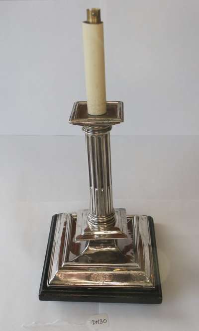 Image of Silver James II Candlestick