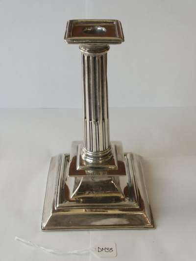Image of Silver Queen Anne Candlestick
