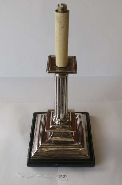 Image of Silver Queen Anne Candlestick