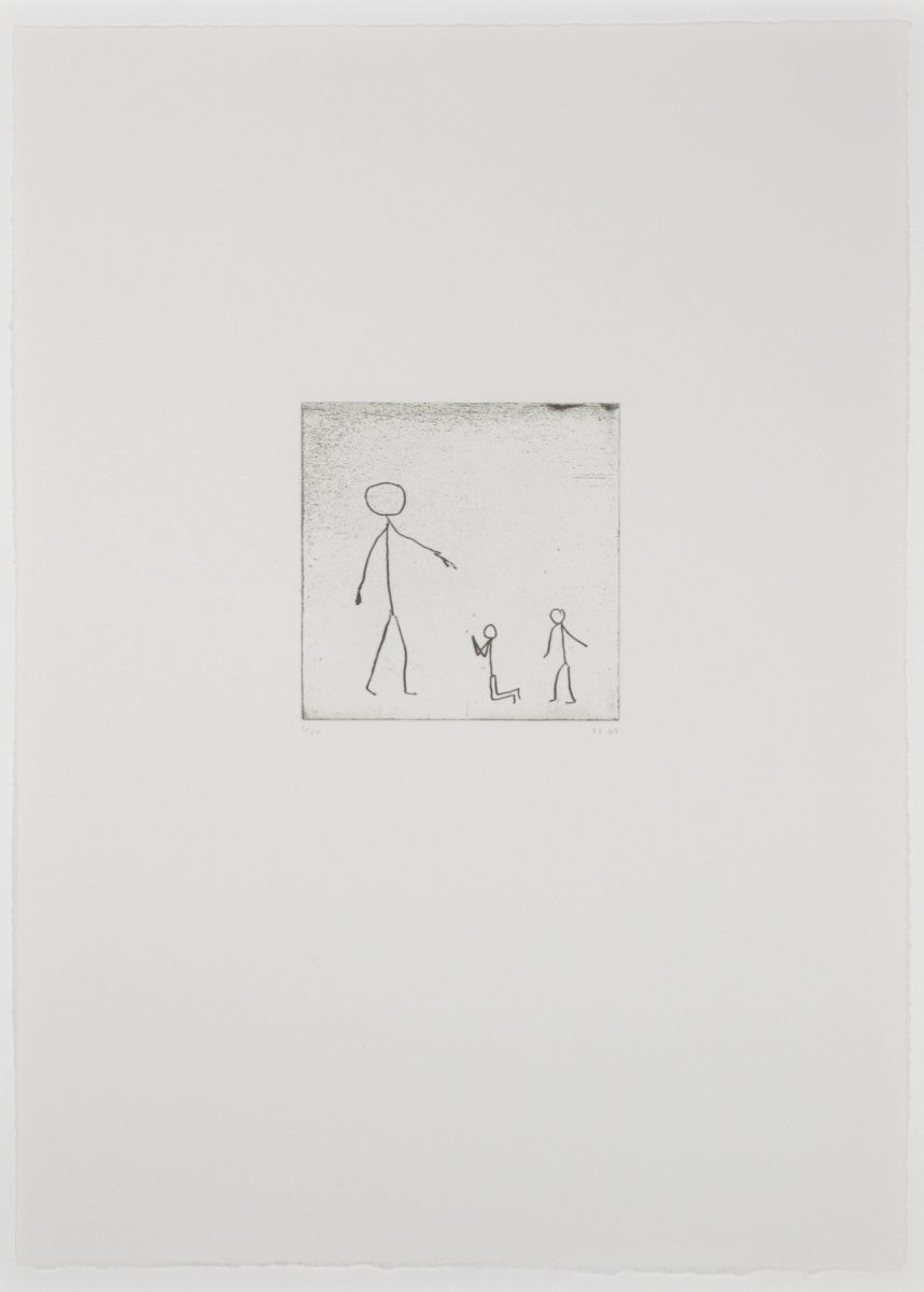Image of Untitled (Matchstick figures)
