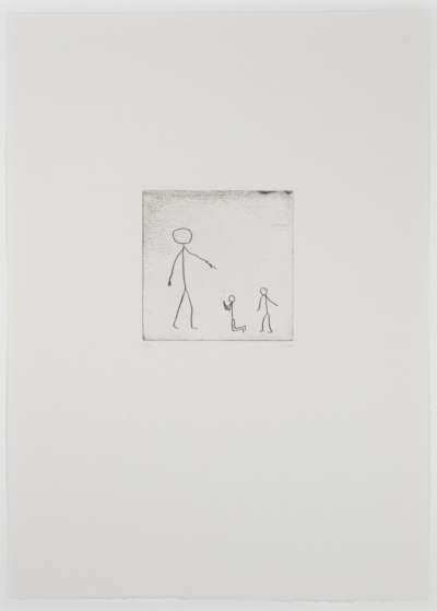 Image of Untitled (Matchstick figures)