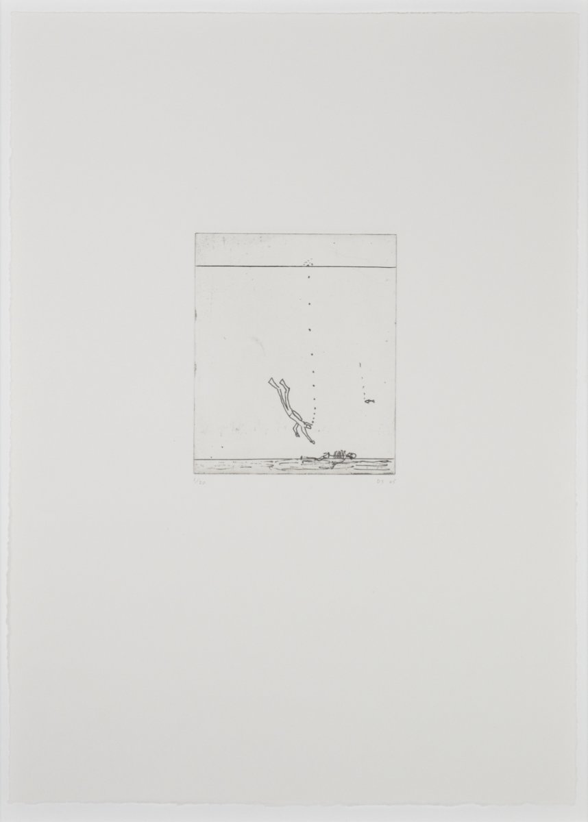 Image of Untitled (Man diving)