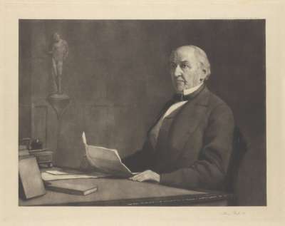 Image of William Ewart Gladstone (1809-1898) Prime Minister