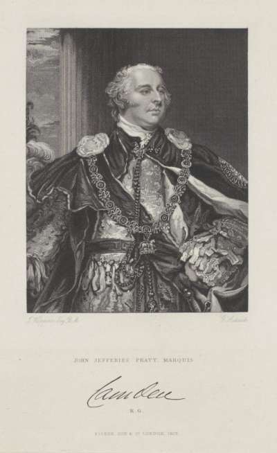 Image of John Jeffreys Pratt, 1st Marquess Camden (1759-1840) politician