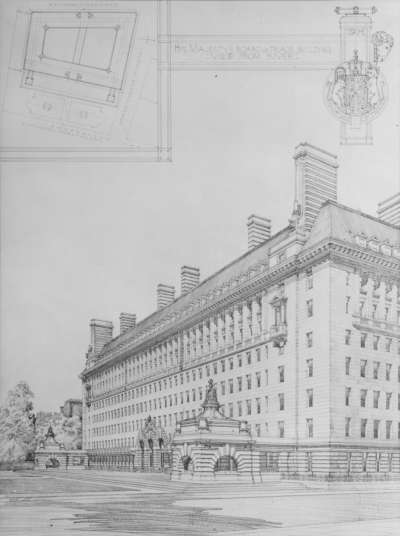 Image of Competition Drawing for the Board of Trade