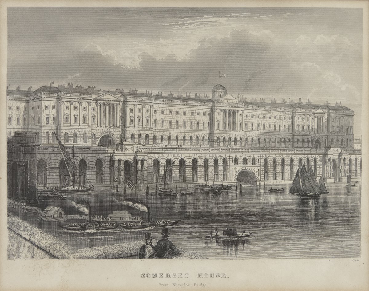 Image of Somerset House from Waterloo Bridge