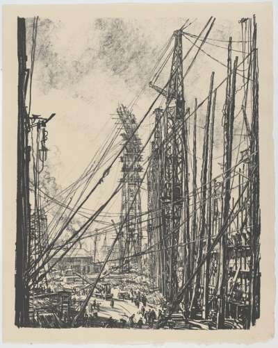 Image of Building Ships: A Shipyard