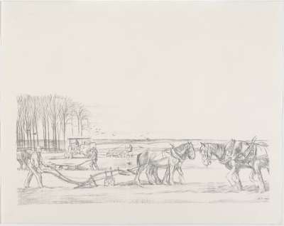 Image of Working on the Land: Ploughing