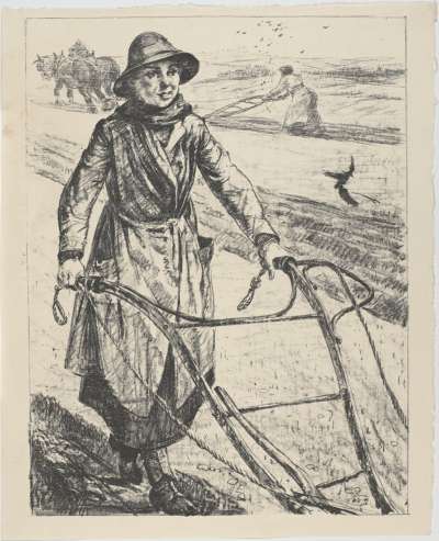 Image of Women’s Work: On the Land – Ploughing