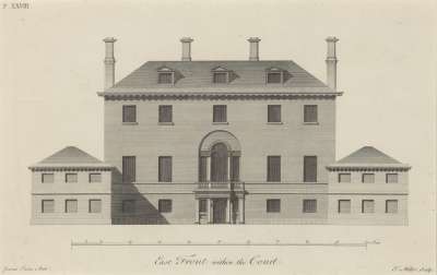 Image of East Front with the Court [Dover House]