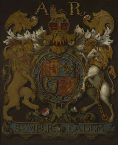Image of Queen Anne Coat of Arms