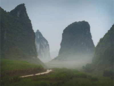 A landscape view in China